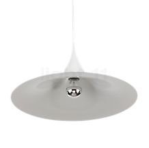 Gubi Semi Hanglamp messing - ø60 cm - In verbinding met een halfgespiegelde lichtbron maakt Semi enthousiast met uitstekend verblindingsvrij licht.