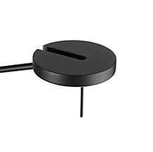 LEDS-C4 Invisible Reading Light black , discontinued product - The lamp head can be oriented by means of a filigree handle.