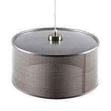 Lumina Moove Doppia 42 grey - By means of a cover on top of the shade, the light emitted is entirely directed downwards.