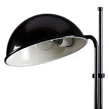 Marset Funiculi, lámpara de pie negro - La Funiculi se puede equipar con una bombilla de casquillo E27.
