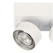 Mawa Wittenberg 4.0 Ceiling Ligh LED 3 lamps white matt - ra 95 - The spotlight heads can be swivelled and tilted in the desired direction.