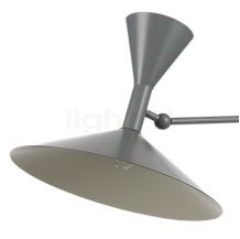 Nemo Lampe de Marseille schwarz matt - 50 cm - Para su funcionamiento, la Lampe de Marseille necesita dos bombillas de casquillo E27.