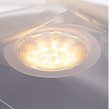 Slamp Étoile, lámpara de suspensión LED ø90 cm - La Slamp Etoile dispone de tres modernos módulos led que reflejan la luz en distintas direcciones.