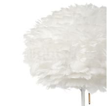 Umage Eos Gulvlampe - The fluffy lampshade gives the light a particularly soft character.