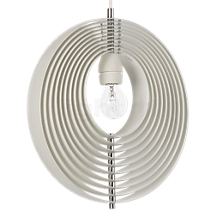 Verpan Moon Pendant light white - large - You may pull the lamellae together to achieve a semi-circular lighting effect.
