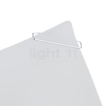 Vibia Quadra Ice, lámpara de techo LED 30 cm - Push - La pantalla de la lámpara de techo de Vibia está fabricada en elegante vidrio satinado.