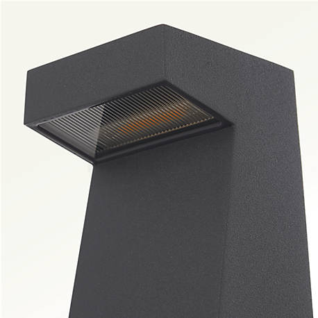 Bega 77276 77277 Bollard Light Led At Light11 Eu Bega 77276 77277 Bollard Light Led In Front Of The Efficient Module