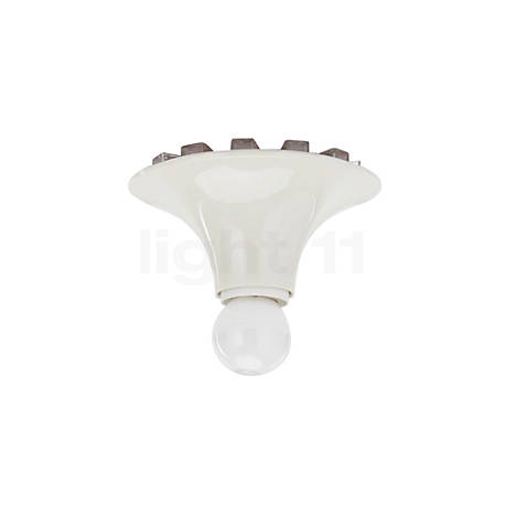 Artemide Teti blanc - Teti est un modèle parfait du minimalisme qui rehausse, dans le cas présent, l'ampoule au niveau d'un élément de design.