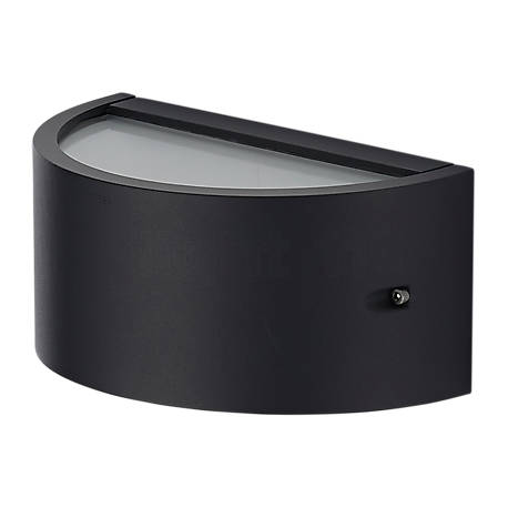 Bega 33335 - Wall Light graphite - 33335K3 - This ceiling light is equipped with crystal glass on both sides.