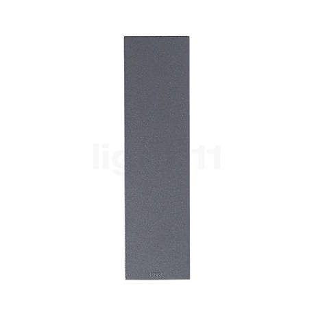 Bega 33514 - Wall light LED graphite - 33514K3 - The shape of the wedge-like light is rectangular.