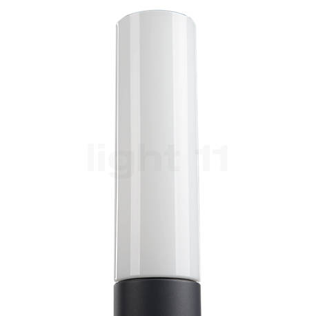 Bega 77236 - Bollard Light LED silver - 77236AK3 - Hand-blown, three-layered glass forms the diffuser.