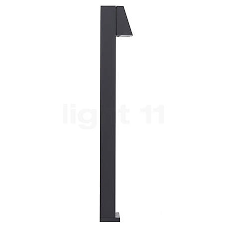 Bega 77237/77238 - bollard light LED silver with anchorage - 77237AK3 - The Bega 77237/77238 bollard lights impress by a slim shape and discreet surface finishes.