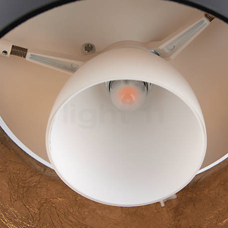 Bruck Cantara Ceiling Light LED white/gold - 19 cm - 2.700 k - The integrated LED impresses by its high light quality.