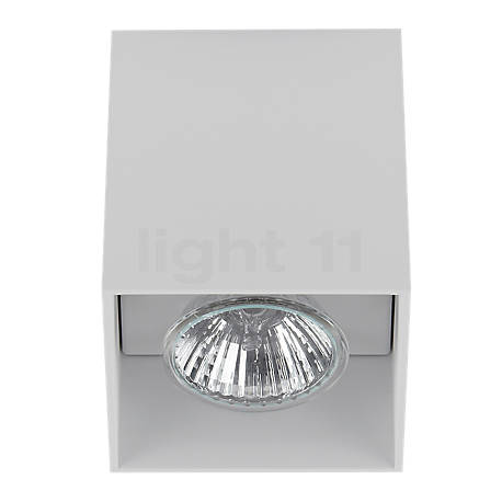 Delta Light Boxy blanco - Como su nombre deja adivinar, la Boxy es una lámpara cuadrada que se incorpora a cualquier entorno.