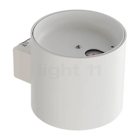 Delta Light Orbit LED wit - 2.700 K - De wandlamp bestaat uit een eenvoudige metaalcilinder.