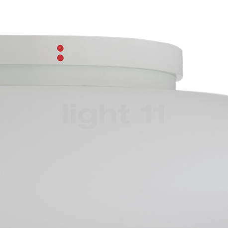 Fabbian Lumi White lofts-/væglampe ø38 cm - As a sign of high quality, an unobtrusive Fabbian logo is to be found on the base of each light.