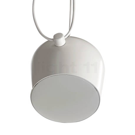 Flos Aim Sospensione LED silver , discontinued product - Thanks to the satin-finished plastic diffuser, the Aim supplies excellently glare-free zone lighting.