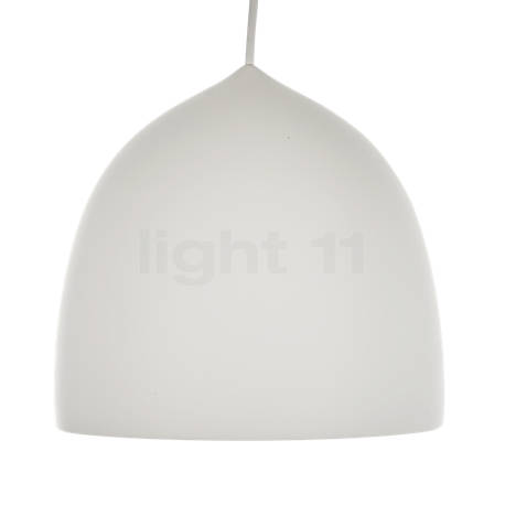 Fritz Hansen Suspence Pendel elfenben - 32 cm - The luminaire owes its purist appearance to its seamless, almost flowing shape.