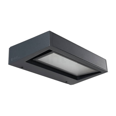 IP44.DE Gap X LED anthrazit - Eine puristische Optik ist kennzeichnend für diese Leuchte.