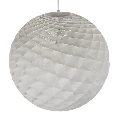Louis Poulsen Patera, lámpara de suspensión ø30 cm - La estructura en forma de panal de la pantalla convierte a una lámpara en un objeto fascinante.