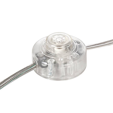 Luceplan Carrara LED hvid - A push button on the cable enables an easy operation of the Carrara.