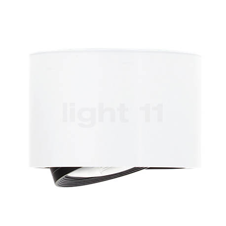 Mawa 111er Loftslampe rund HV hvid mat - The 111er from Mawa stands out for its cylindrical aluminium body.