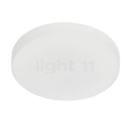Peill+Putzler Rasa wall-/ceiling light ø26 cm - The straightforward ceiling and wall luminaire is kept in puristic white.