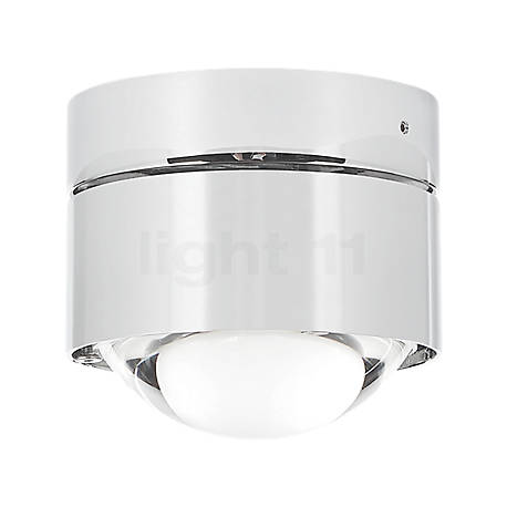 Top Light Puk Plus LED cromo mate - lente mate - El alojamiento y las cubiertas de la bombilla se pueden escoger por separado.