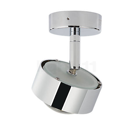 Top Light Puk Turn Up & Downlight LED - The lamp head can be rotated and swivelled as desired.