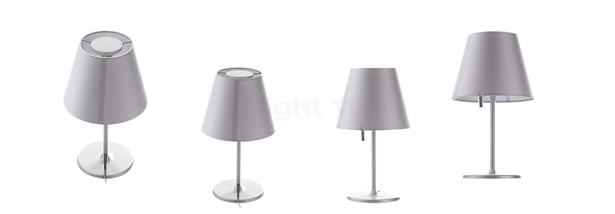 Artemide Melampo Notte aluminiumgrau