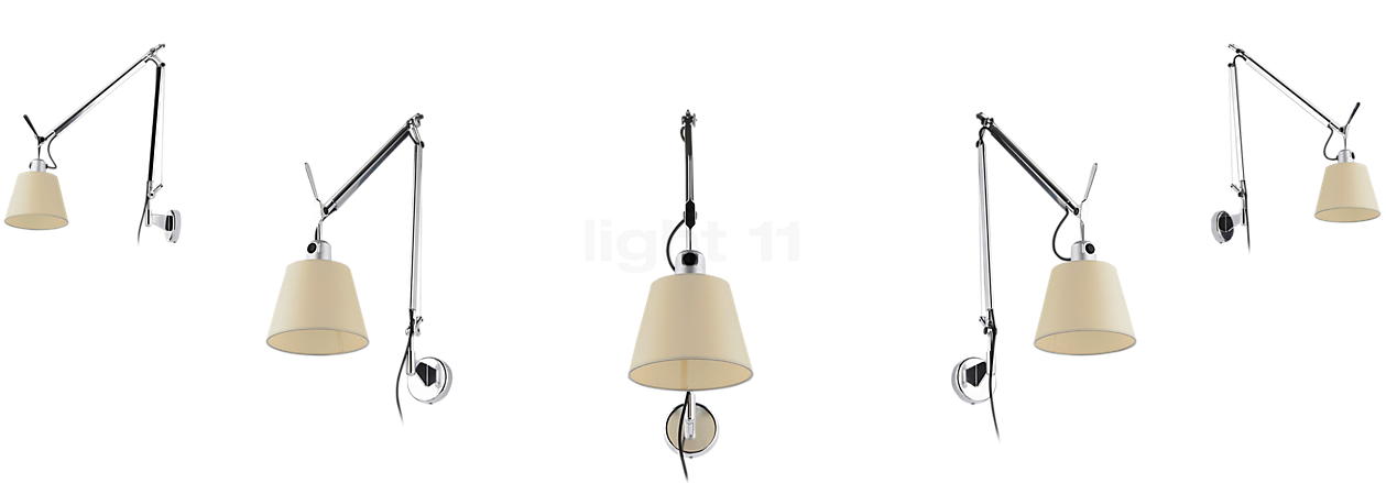 Artemide Tolomeo Basculante Parete parchemin