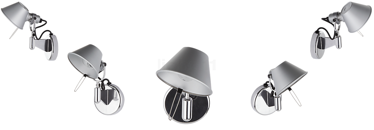 Artemide Tolomeo Micro Faretto aluminium - uden switch