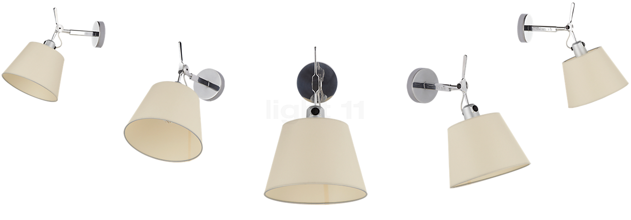 Artemide Tolomeo Parete Diffusore pergament - ø18 cm