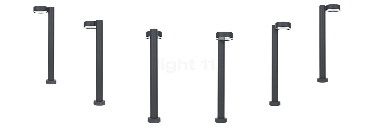 Bega 77221 - Bollard light LED graphite - 77221K3