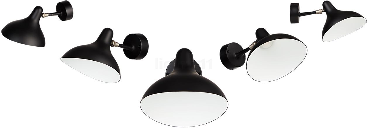 DCW Mantis BS5 Mini Applique LED noir