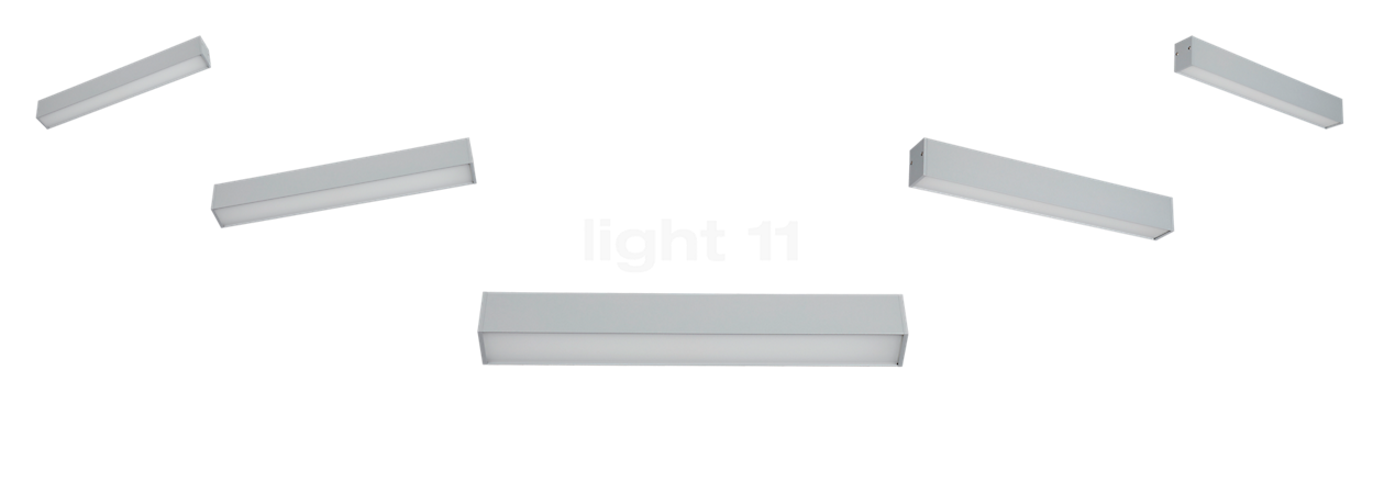 Delta Light B-Liner Deckenleuchte LED dunkelgrau, 114 cm