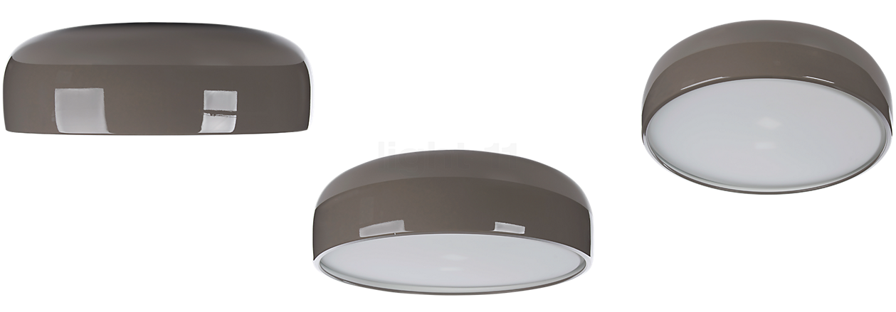 Flos Smithfield Deckenleuchte LED schwarz matt - push dimmbar