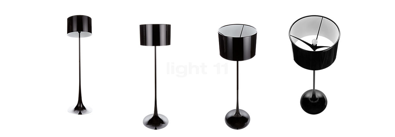 Flos Spun Light F black