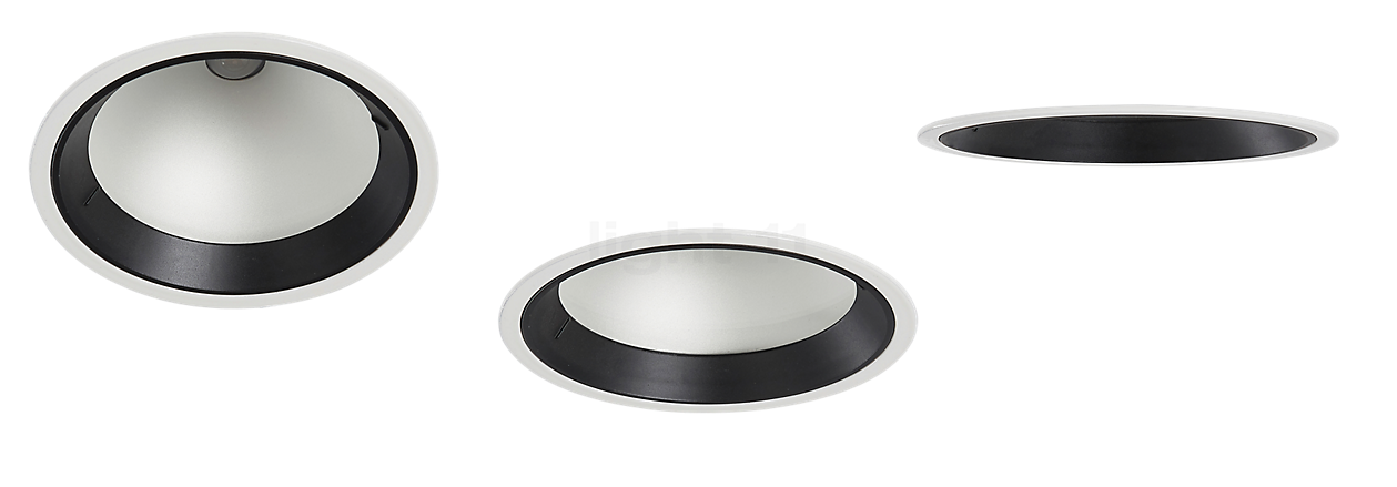 Flos Wan Downlight LED Deckeneinbauleuchte schwarz