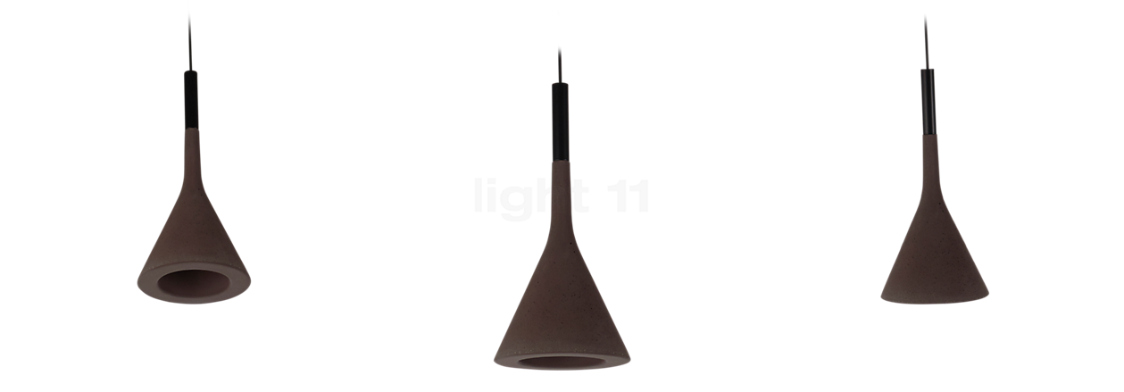 Foscarini Aplomb Hanglamp grijs - ø17 cm