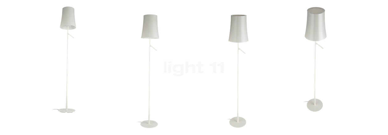 Foscarini Birdie Terra grau - mit Schalter