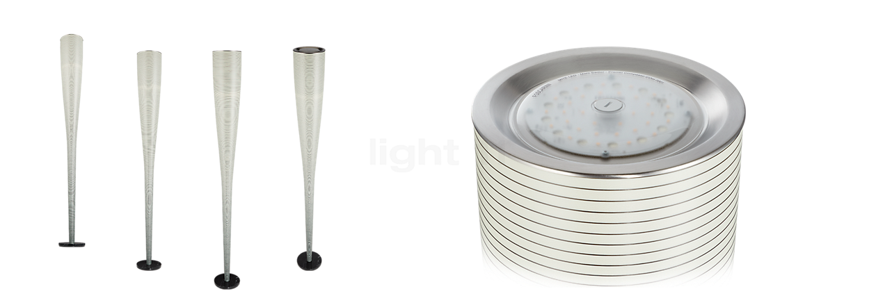 Foscarini Mite Terra LED bianco, Anniversary Edition