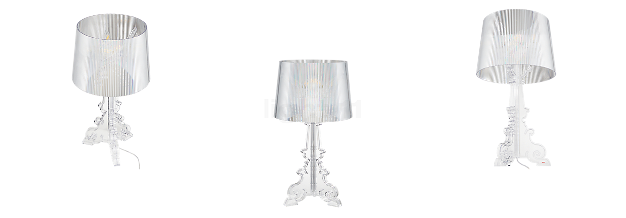 Kartell Bourgie cristal transparente