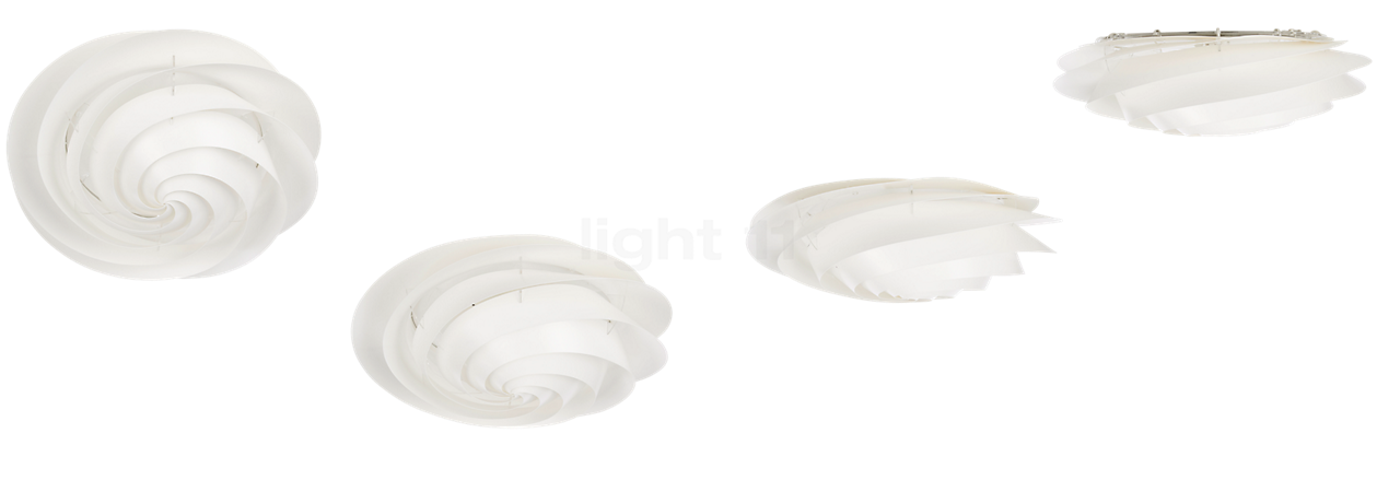 Le Klint Swirl Applique/Plafonnier blanc -  ø37 cm