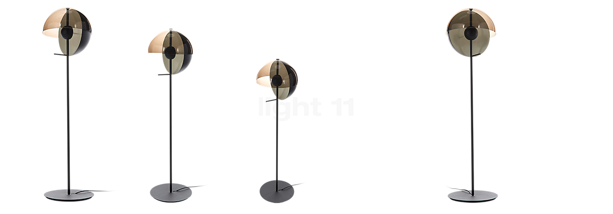 Marset Theia P Floor Lamp LED black