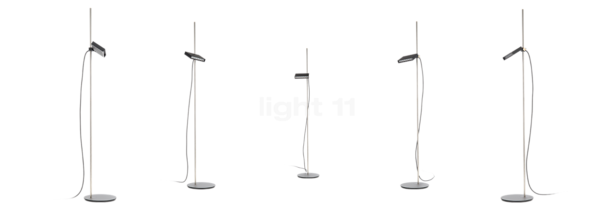 Mawa FBL Standerlampe LED sort mat