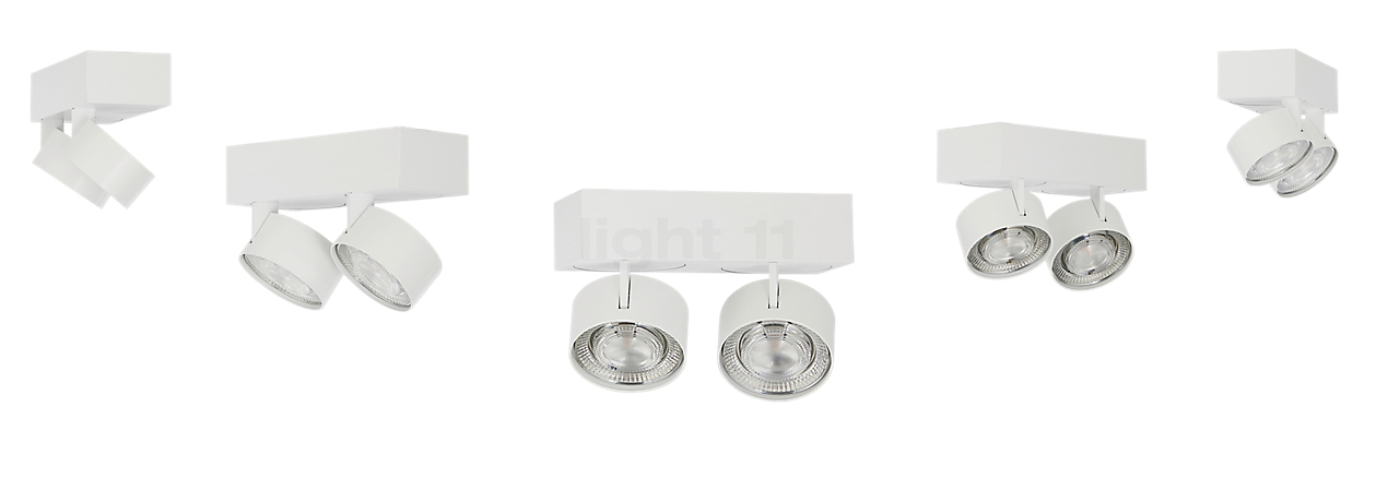 Mawa Wittenberg 4.0 Loftlampe LED 2-flammer hvid mat - ra 92 , udgående vare