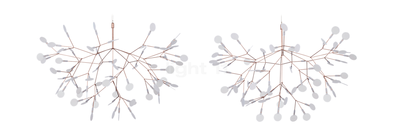 Moooi Heracleum Lampada a sospensione LED nichel - small