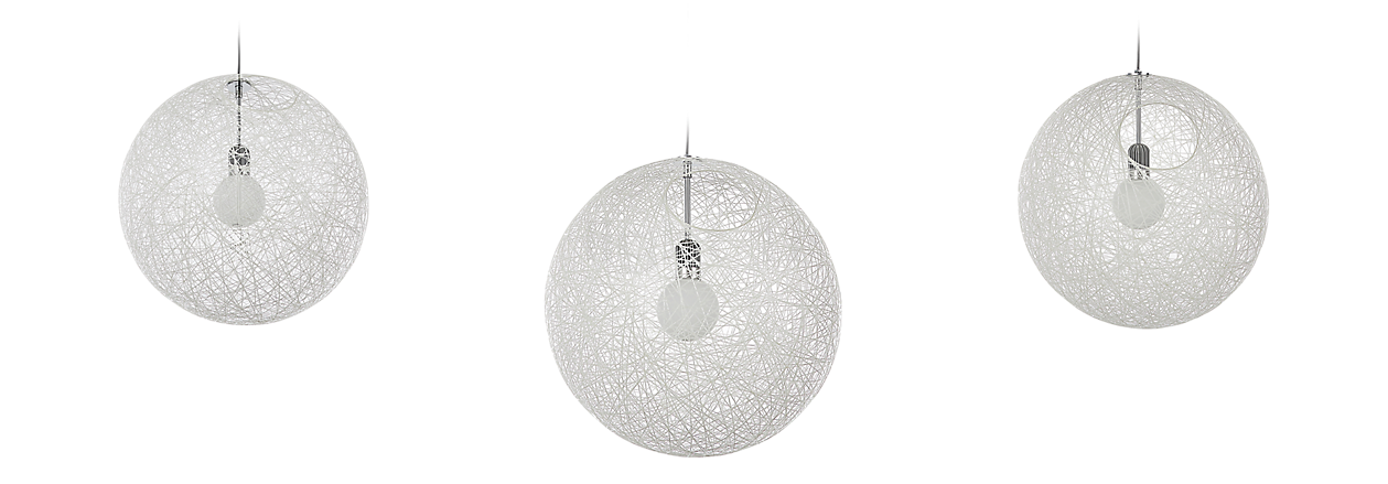 Moooi Random Light Pendelleuchte weiß, ø80 cm