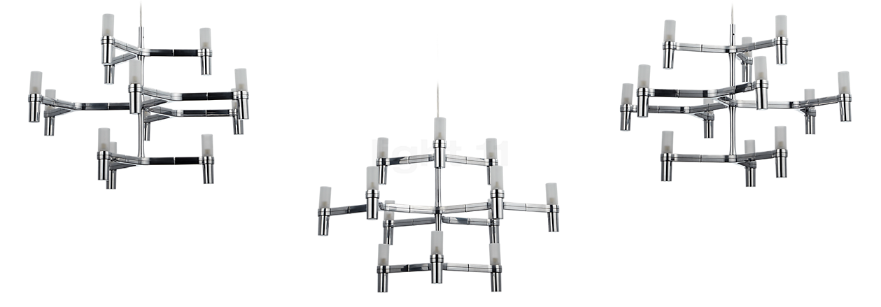 Nemo Crown Suspension aluminium poli - 77 cm